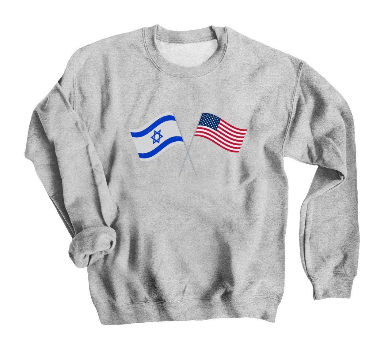 Israel/America Crew Neck