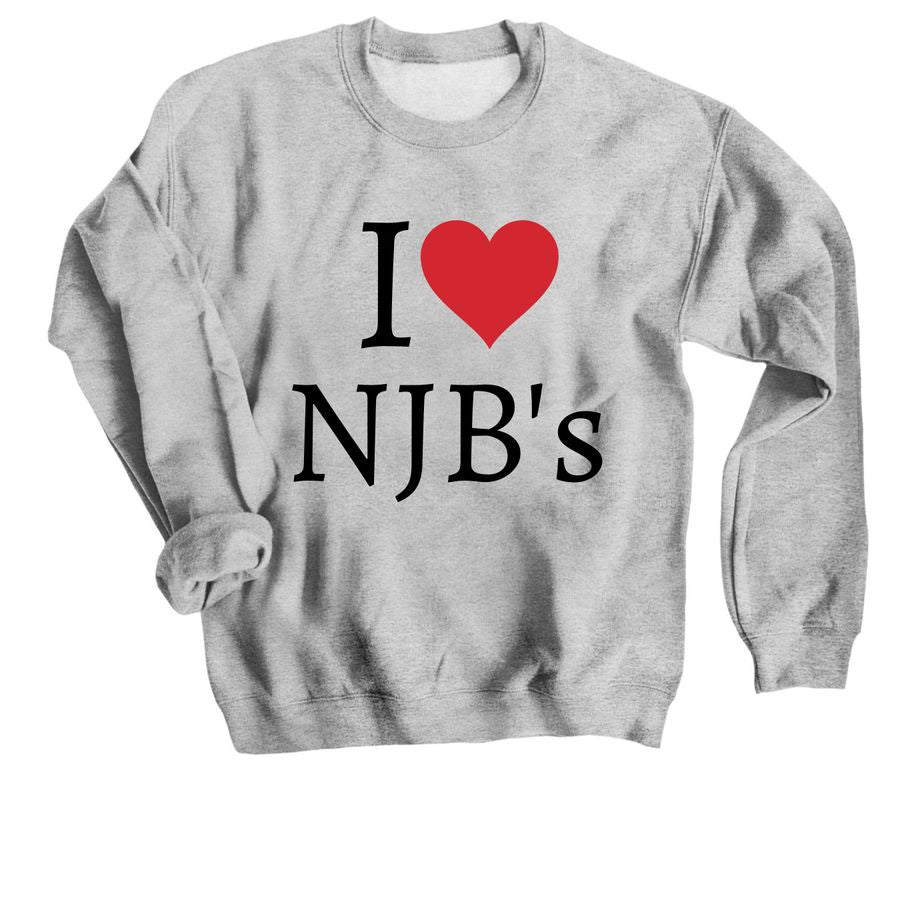 I ❤️ NJB's | Crewneck Sweatshirt