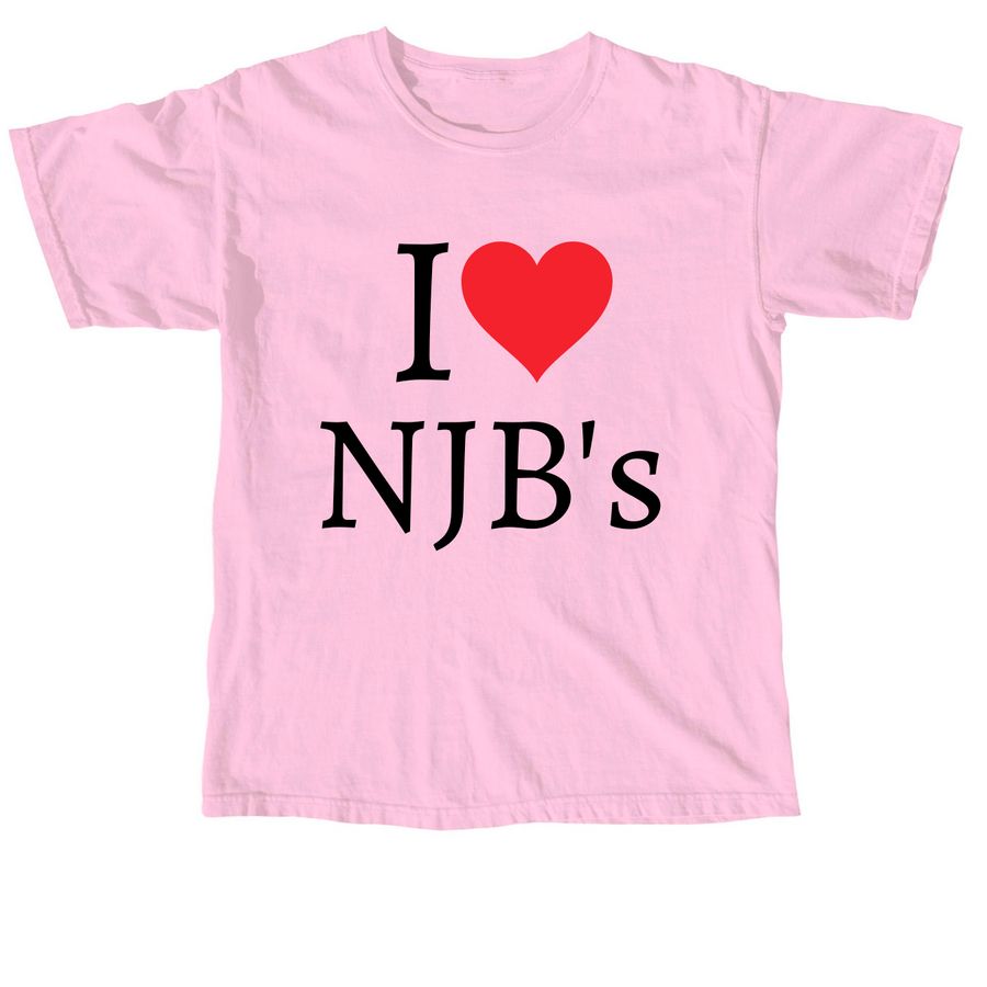 I ❤️ NJB's | Comfort Colors Unisex Tee