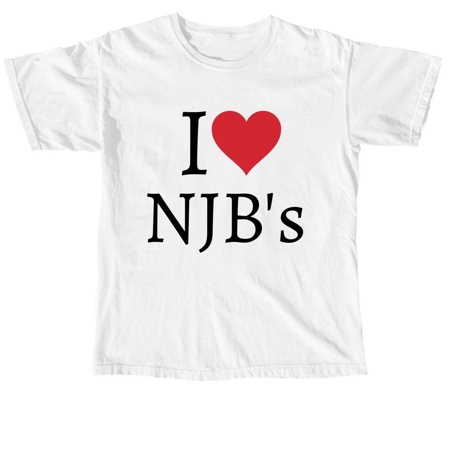 I ❤️ NJB's | Comfort Colors Unisex Tee