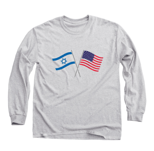 Israel/America Long-sleeve Tee